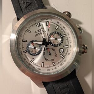 Invicta Specialty Watch - XLarge Face - Stainless Steel - Brand New Battery